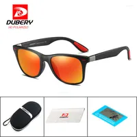 Sunglasses DUBERY Mens Womens Polarized Driving Designer Outdoor Sport Eyewear Finishing Sun Glasses Shades UV400