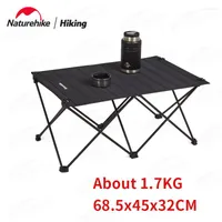 Camp Furniture Naturehike 1.7kg Outdoor Picnic Table Cloth Cover Aluminium Alloy Folding Ultralight Hiking Portable Glamping Desk
