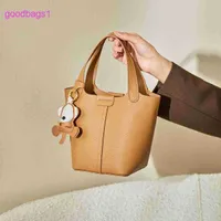 Picotin Lock Bag for Women Shop Online Lady Qiao's Small New New Women's Cross Cross Body Autumn and Winter Leather Portable Vege