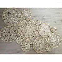 Tapestries 1 Set DIY Tapestry Wall Hanging Lace Dream Catcher Wedding Background Decoration Mexican Party Decorations Boho