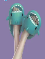 Mo Dou Summer Slippers Lovely Shark Shape Slides Outdoor Women Shoes Kids Children Flip Flops Men Couples Cartoon EVA 2110121672053