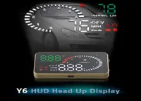 Head Up Display 35inch Car HUD Vehicle Speed KMh MPH Overspeed Warning Windshield Compatible with OBD II EOBD System Model Cars9160896