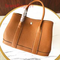 Herme Designer Bags Garden party Bag for Women Handbags price Genuine leather garden Women's 2022 new lychee g