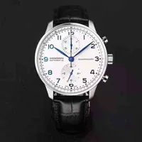 Men's Luxury Mens es Mechanical Watch Portugal Timing Series Fashion Swiss Multifunctional Wristwatch Fully Automatic GCO2