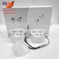 Voor nieuwe Apple AirPods Pro 2 AirPods 3 Air Pods Bluetooth oortelefoons Accessoires Gen Soft Silicone Case AirPod 2 3 Candy -hoofdtelefoon met band