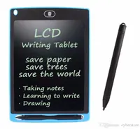 LCD Writing Drawing with Stylus Tablet 85quot Electronic Writing Tablet Digital Drawing Board Pad for Kids Office retail packag9635835
