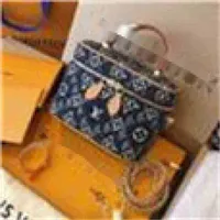 Shopping Bags M57403 Since 1854 Vanity PM Cosmetic Bag Women Totes Handbags Shoulder Clutches Backpacks Pouches Wallets