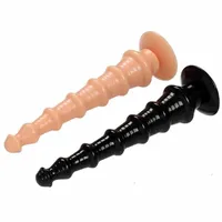 SS33 Sex Massager Spielzeug Liebe zur Prostata -Massage Universal Sex Machine Anhang Super langes Zubehör Schwarze Dildo Anal Butt Plug Stecker Perle