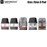 Vaporesso XROS POD CALL 2ML 0,8HM/0,7HM/1,0HM/1,2HM/0,6HM/1,0HM MESH COL FÖR XROS 3/XROS 3 mini Kit E-cigarett Vaporizer Autentic 4pcs/Pack