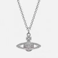 Colar de Saturno Novo em Luxury Fine Jewelry Chain Colar para feminino pingente K Gold Heart Designer Ladies Fashion