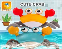 3WBOX Baby Bath Toys simulation big crab Clockwork toy leash beach toys Swimming Pool Bathtub Play Water Learning Walking Game 201