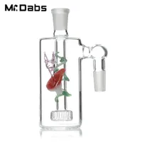14mm Ash Catchers Smoking Accessories Hookahs 133mm Height for Dab Rig Water Pipes Bong Bubber
