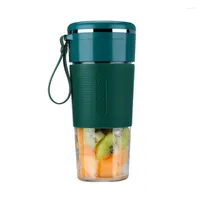 Juicers USB Electric Safety Juicer Cup Small Machine Fruit Juice Mixer Ice Smoothie Blender 6-Knife