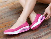 شبكة الموضة أحذية تينيس غير رسمية أشكال سميكة منخفضة الكعب امرأة ممرضة اللياقة البدنية أحذية إسفين سوينغ الأحذية moccasins بالإضافة إلى الحجم 2497810