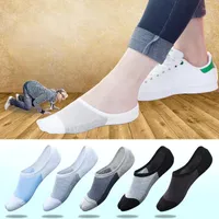Erkek Çorap Guime House 5 FAIRE/LOT SHOW MEN Pamuk Çorap Terlik kaymaz silikon yaz yumuşak nefes alabilen ayak bileği görünmez tekne