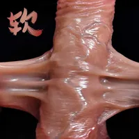 SS33 Sex Massager Toy Mastuus Muscolo Muscolo Imitazione Penis Sesso Female Silicone di dildo di dildo