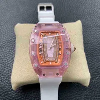SUPERCLONE watches wristwatch designer Luxury Mens Mechanical Watch Richa Milles Rm07-02 Fully Automatic Movement Sapphire Mirror Rubber Watchband Wat