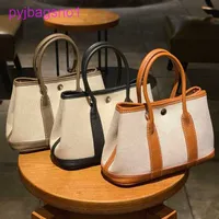 Designer Party Garden shoulder bags online outlet H family garden leather women's portable one slanting shopping tote middle aged
