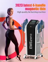 14 Tesla RF DLS-EMSLIM Multi-handle Multi-mode Full Body Fat Reduction And Shaping Curve Efficient Safe Vertical Classic Design Beauty Instrument