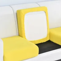 Chair Covers Sofa Cushion Cover 1 Piece Set Removable Jacquard Elastic Washable Slide 1 2 3 4 Seat Polar Fleece