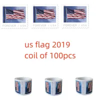 US Postal Roll of 100 Mailing Service voor enveloppen Letters Postcard Mail benodigdheden