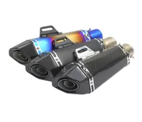 Universal 3651mm Modified AKRAPOVIC Motorcycle Exhaust Pipe Muffler For Yamaha FJR1300 BWs 125 FZ07 09 FZ1 FZ8 FZ6R MT09 MT073072027