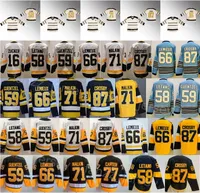 2023 Winter Classic Hockey 59 Jake Guentzel Jerseys 87 Sidney Crosby 58 Kris Letang 66 Lemieux 71 Evgeni Malkin 16 Jason Zucker Reverse Retro Classics Heritage Team