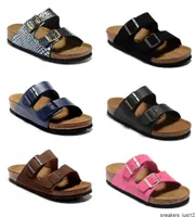 Birk Arizona Mayari Gizeh street summer Men Women pink flats sandals Cork slippers unisex Sandy beah casual shoes print mixed size9645739