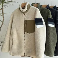 Topstoney Designer Mens Jackets Island Amang Ghost Series Lamb Jacket Fashion Trend Stone Top Coat