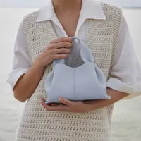 Alışveriş Çantaları Deri Hamura Çantası Kadın Neuf 9 Moda Tek Omuz Çapraz Kare Öğle Yemeği Bulutu 221109