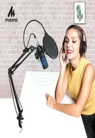 Maono AUA03 Profesjonalny zestaw mikrofonowy Studio Mikrofon Cardioid Mikrofono Podcast MIC do gier Karaoke YouTube nagrywanie T1919915021
