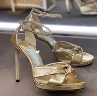 Summer Luxury Brand Rosie Women Sandals Shoes Patent Leather Round Pumps Two Tubular Straps Party Dress Wedding Stiletto Heels EU39124419