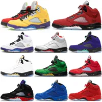 Boots cheaper 5 mens basketball shoes jumpman 5s Stealth What The Alternate Grape fashion men outdoor sport sneakers