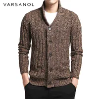 Varsnaol New Brand Sweater Men V Neck Solid Slim Fit Knitting Men Sweaters Vest Man 2018 Autumn Fashion Casual Tops Hots J220818