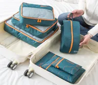 7pcs Portable Travel Storage Bags Clothes Shoes Organizer Cosmetic Toiletry Pouch Luggage Kit Accessories Supplies 2204015083319