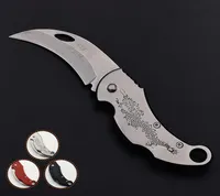 New Promotion Folding Pocket Knife Mini Portable Stainless Steel Camping Knife EDC Key Chain Knife Cheap Gift Knives2444965