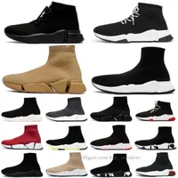 Designer Sock Shoes casual shoes Triple Black White S Red Beige Casual Sports Sneakers Socks Trainers Mens Women Knit Boots Ankle Booties Platform Shoe Speed Trainer