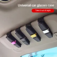 Interior Accessories Auto Glasses Sunglasses Clip Car Vehicle Reading Eyeglasses Sun Visor Holder Portable