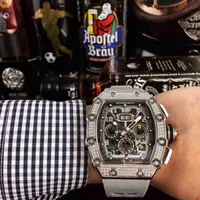 SUPERCLONE watches wristwatch designer Luxury Mens Mechanical Watch Richa Milles Rm11-03 Fully Automatic Movement Sapphire Mirror Rubber Watchband WatI2JL