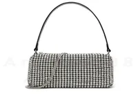 New Diamond Evening Bags Luxury Designer Brand Fashion Shoulder Lady Handbags High Quality Underarm Chains Phone bag Wallet Me5843232