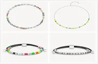 PARADISE MONOGRAM PARTY Luxury designer Pendant Necklaces Fashion Stainless Steel Link Chain Bracelets For Women Girl Men Charm Br8859086