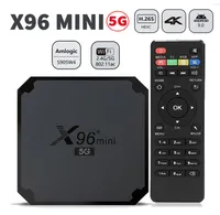 X96 mini 5G Smart Android 90 TV Box Amlogic S905WS905W4 Set Top Box 24GHz 5Ghz WiFi 2GB 1080p 4K Media Player Youtube x96mini6758942