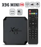 X96 MINI 5G SMART ANDROID 90 TV BOX AMLOGIC S905WS905W4 SET TOP BOX 24GHZ 5GHZ WIFI 2GB 1080P 4KメディアプレーヤーYouTube x96mini8938010