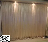 3M high6M wide black backcloth or colorful draps Background Satin Drape wall valance customized backdrop1387732