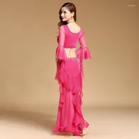 Stage Wear Belly Dance Costume Skirt Suit 2022 Adult Long Performing For Female Beginner T738