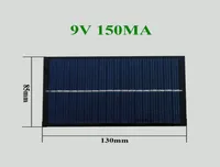 30pcs Panel solar pequeño 9V 150MA 135W 130 mmx85 mm para batería de 36V7869606