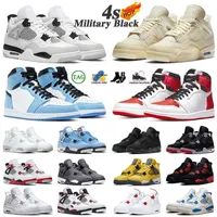 Boots 4s basketball shoes women men 4 Military Black Cat White Oreo Red Thunder Sail University Blue Patent Bred College Grey Mid Diamond Heritage