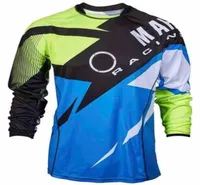 Motorcycle downhill jersey motocross racing suit long sleeves polyester quickdrying Tshirt the same style is customized9100548