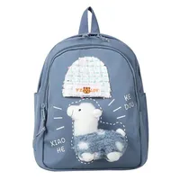 Backpacks Baby Bag Canvas Bags Children Accessories Cartoon Cute School Alpaca Fashion Boy Girl Kindergarten E13537