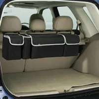 Storage Bags Car Trunk Organizer Backseat Bag Oxford Cloth Multi-use Hanging Back Seat Container Interior Stowing Tidying